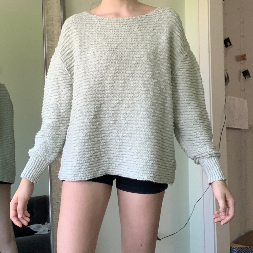 Mint Oversized Sweater